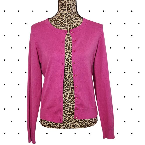 Orchid colored Cardigan, like new - Picture 2 of 3